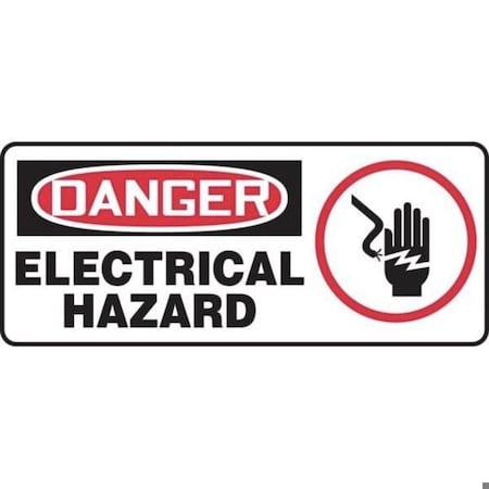Accuform OSHA DANGER SAFETY SIGN ELECTRICAL MELC150XP MELC150XP